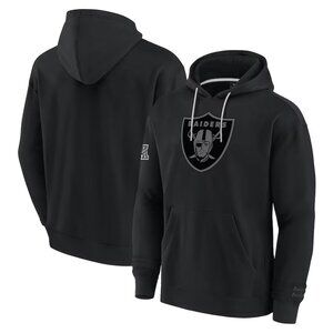 Las Vegas Raiders Fanatics Elements Pace Pullover Hoodie - Black NWT 3XL
